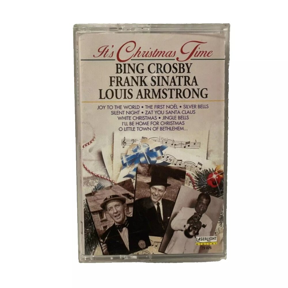 It's Christmas Time (Cassette, 1992) LaserLight Digital 79 026 VG+ Crosby
